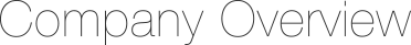 Company Overview